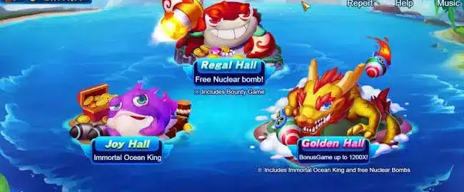 Bombing Fishing gemple 101Zallgame